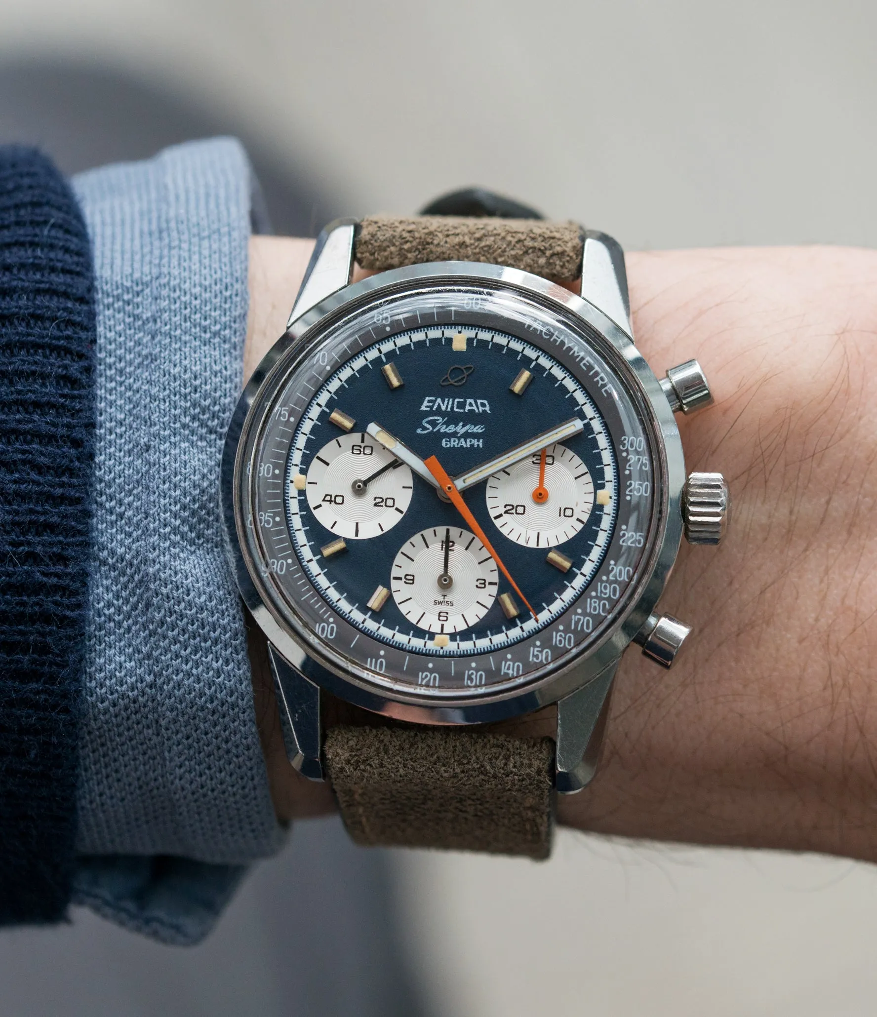 Sherpa Graph 'Jim Clark' Chronograph 300 | MKIV | Steel