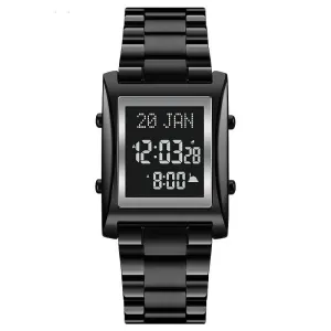 SKMEI 1815 Muslim Islamic Azan Prayer Watch Qibla Direction Multifunctional Digital Watches