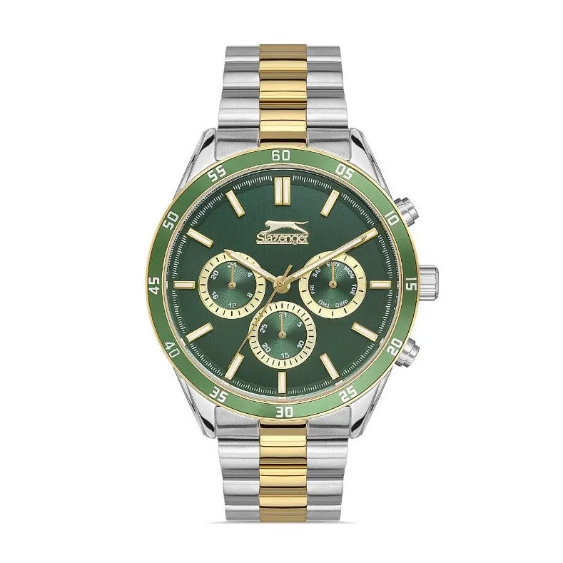 Slazenger - SL.09.2109.2.03 - Gents Stainless Steel Watch  Green