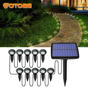 Solar Outdoor Lamp Waterproof Solar 1-To-10 LED light