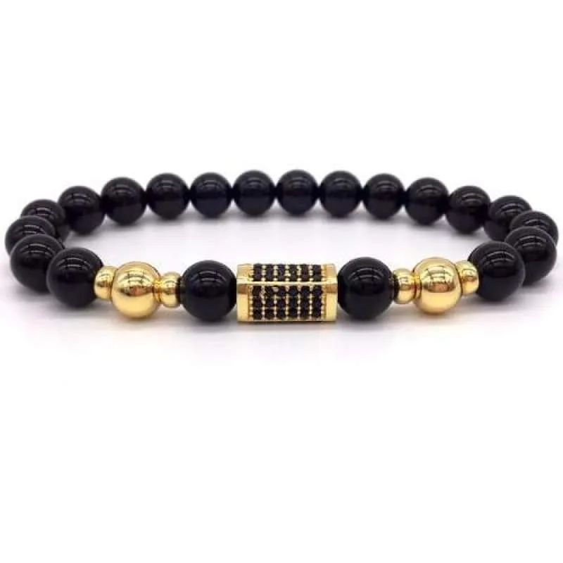Sons of Odin Black on Black Bar Bracelet