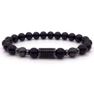 Sons of Odin Black on Black Bar Bracelet