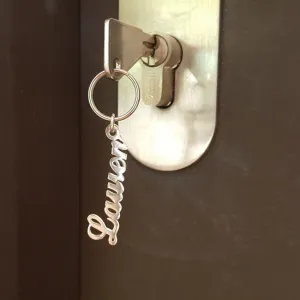 Stainless Steel Custom Name Keychain