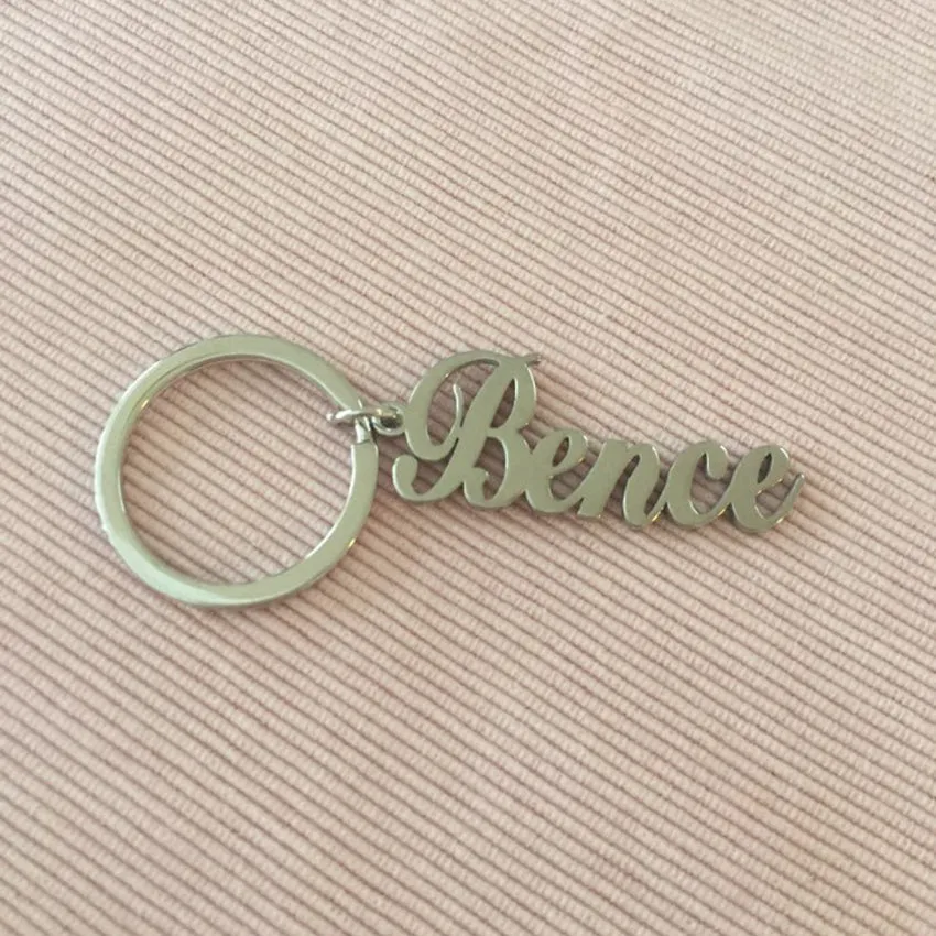 Stainless Steel Custom Name Keychain
