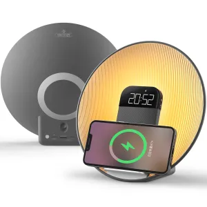 Sunrise Alarm Clock with Wireless Charging & Bluetooth