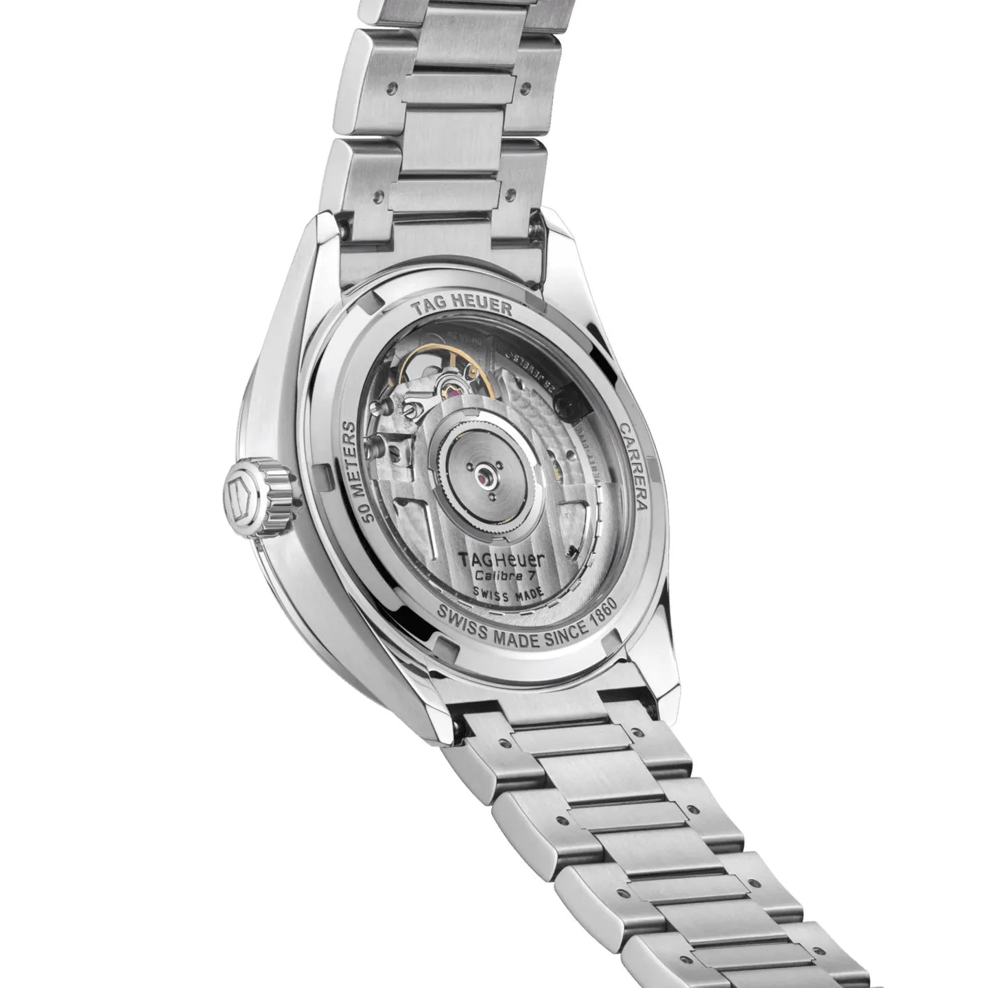 Tag Heuer Carrera Unisex Green and Rose Gold Watch WBN2312.BA0001