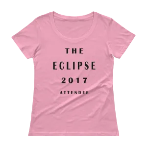 The Eclipse 2017 Attendee Ladies' Scoopneck T-Shirt