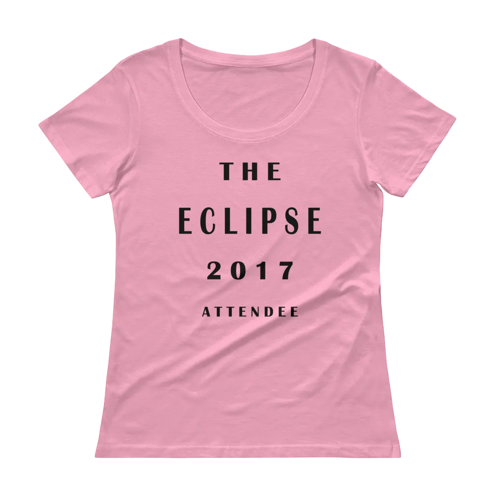 The Eclipse 2017 Attendee Ladies' Scoopneck T-Shirt