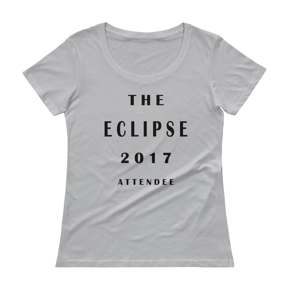 The Eclipse 2017 Attendee Ladies' Scoopneck T-Shirt