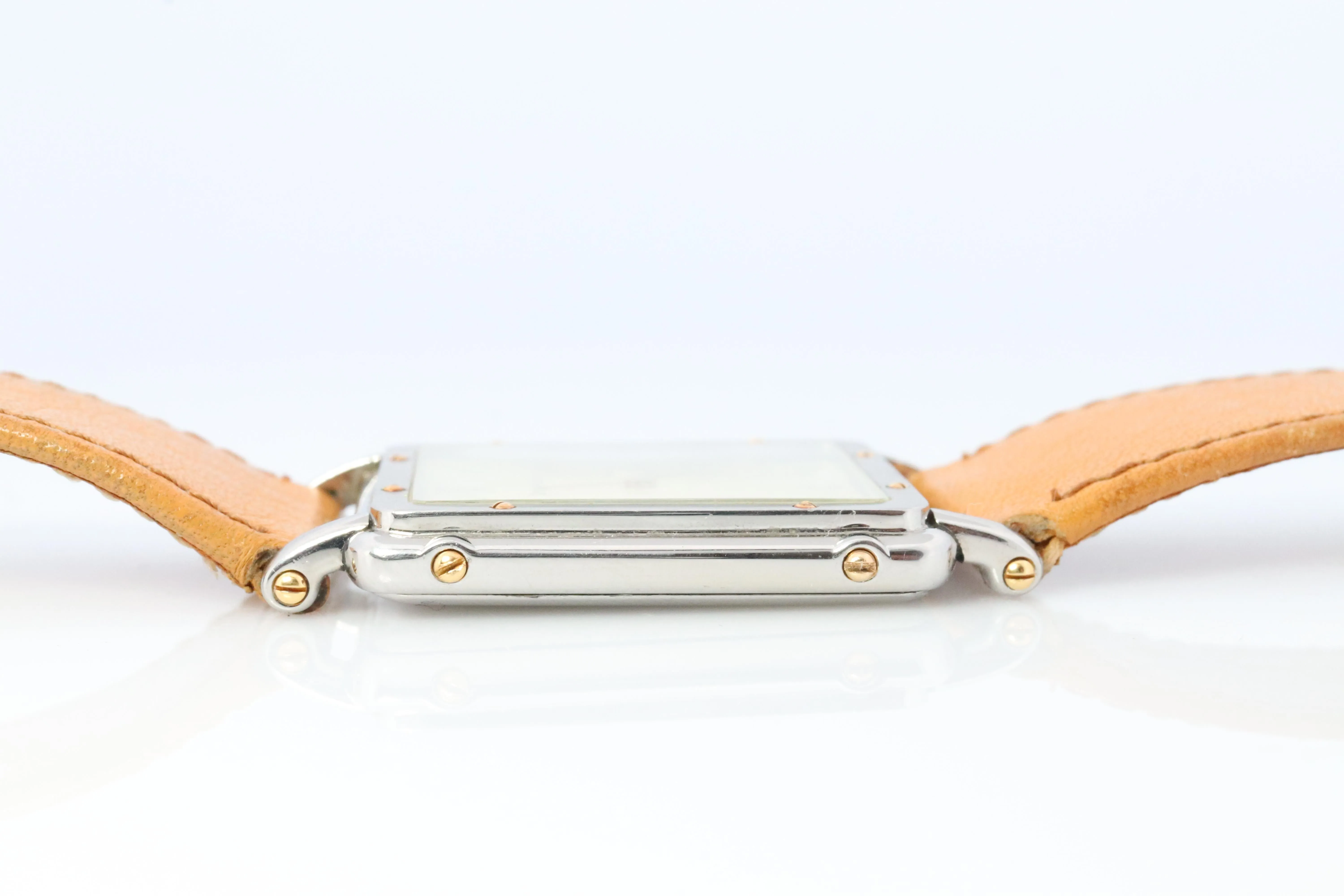 Tiffany and Co Watch. Alexis Barthelay Tiffany Tank Quartz 18k Stainless Watch.