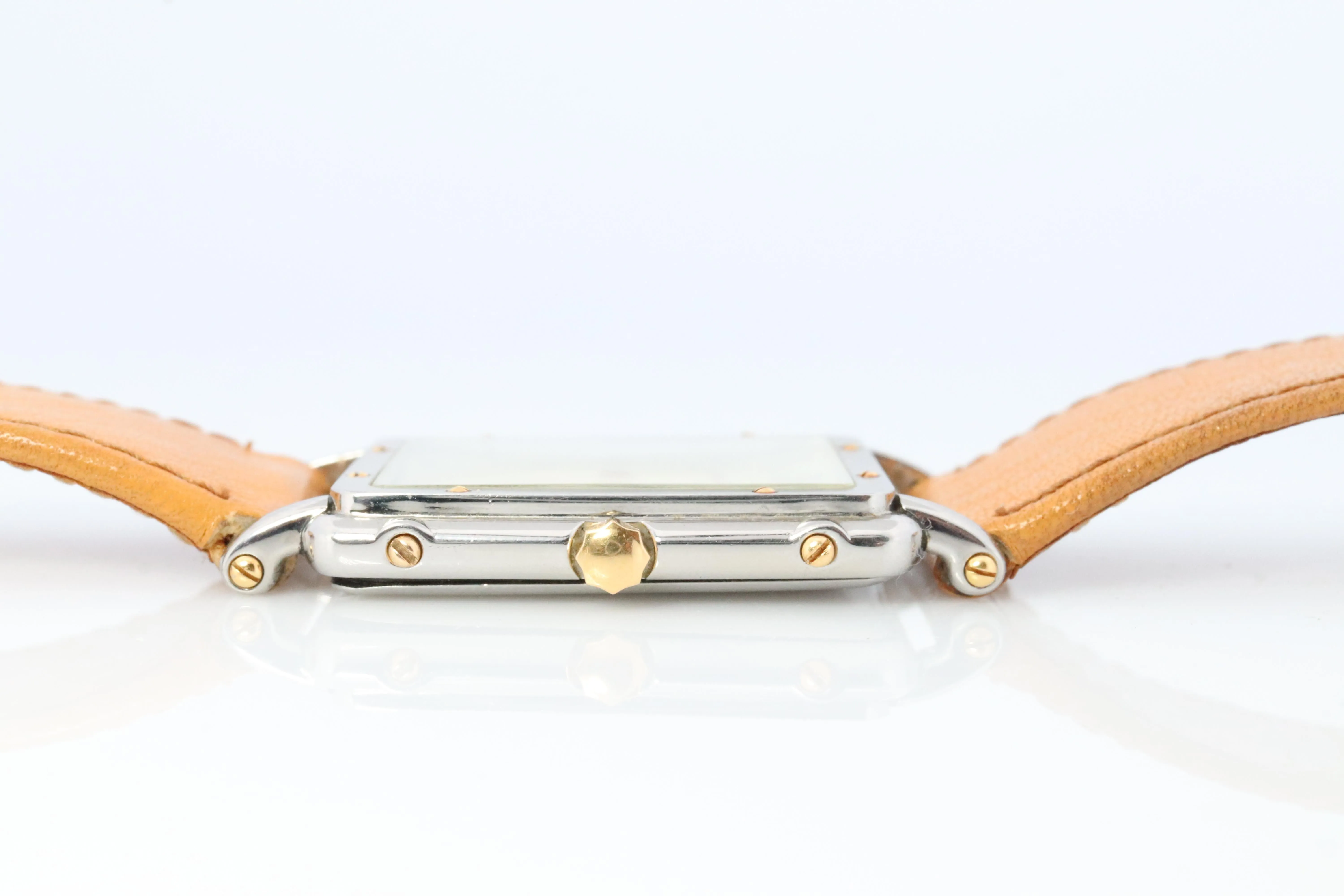 Tiffany and Co Watch. Alexis Barthelay Tiffany Tank Quartz 18k Stainless Watch.