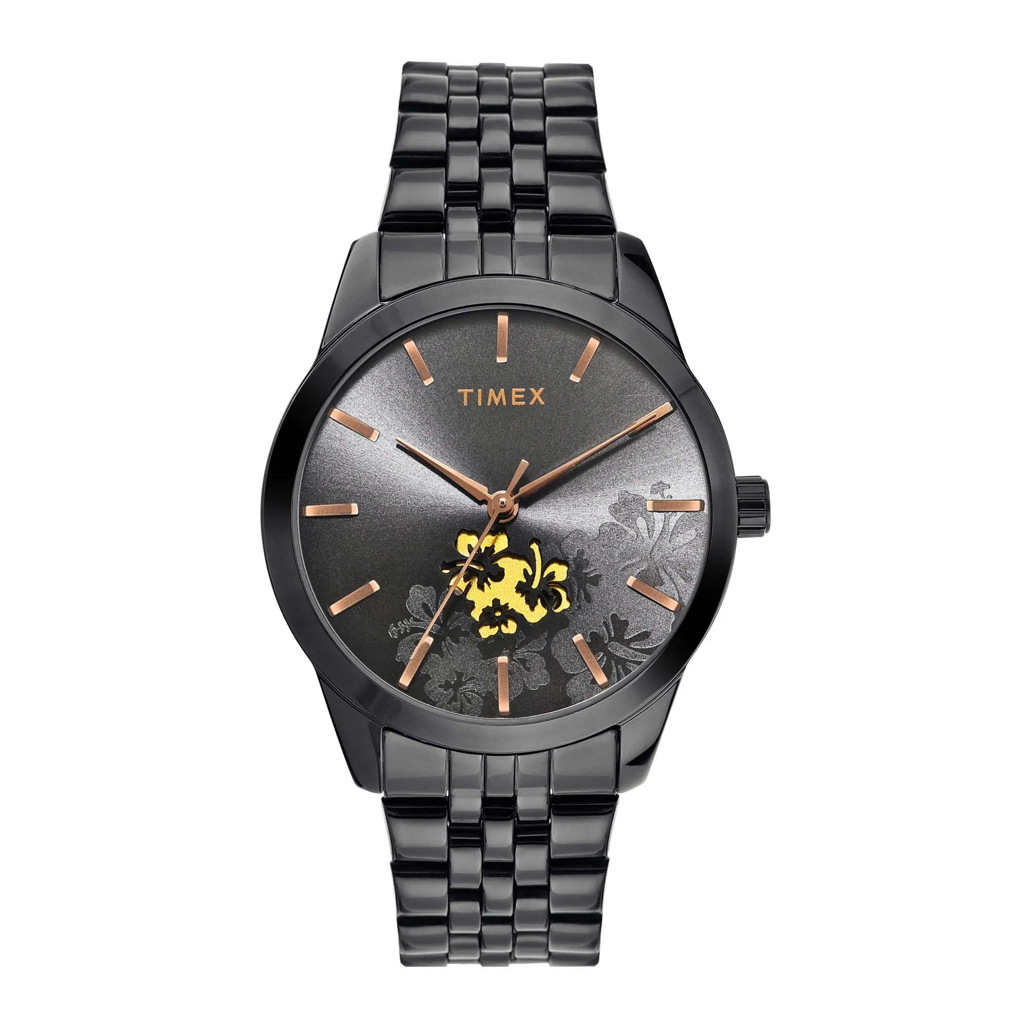 Timex Black Dial Women Analog Watch - TWEL13112
