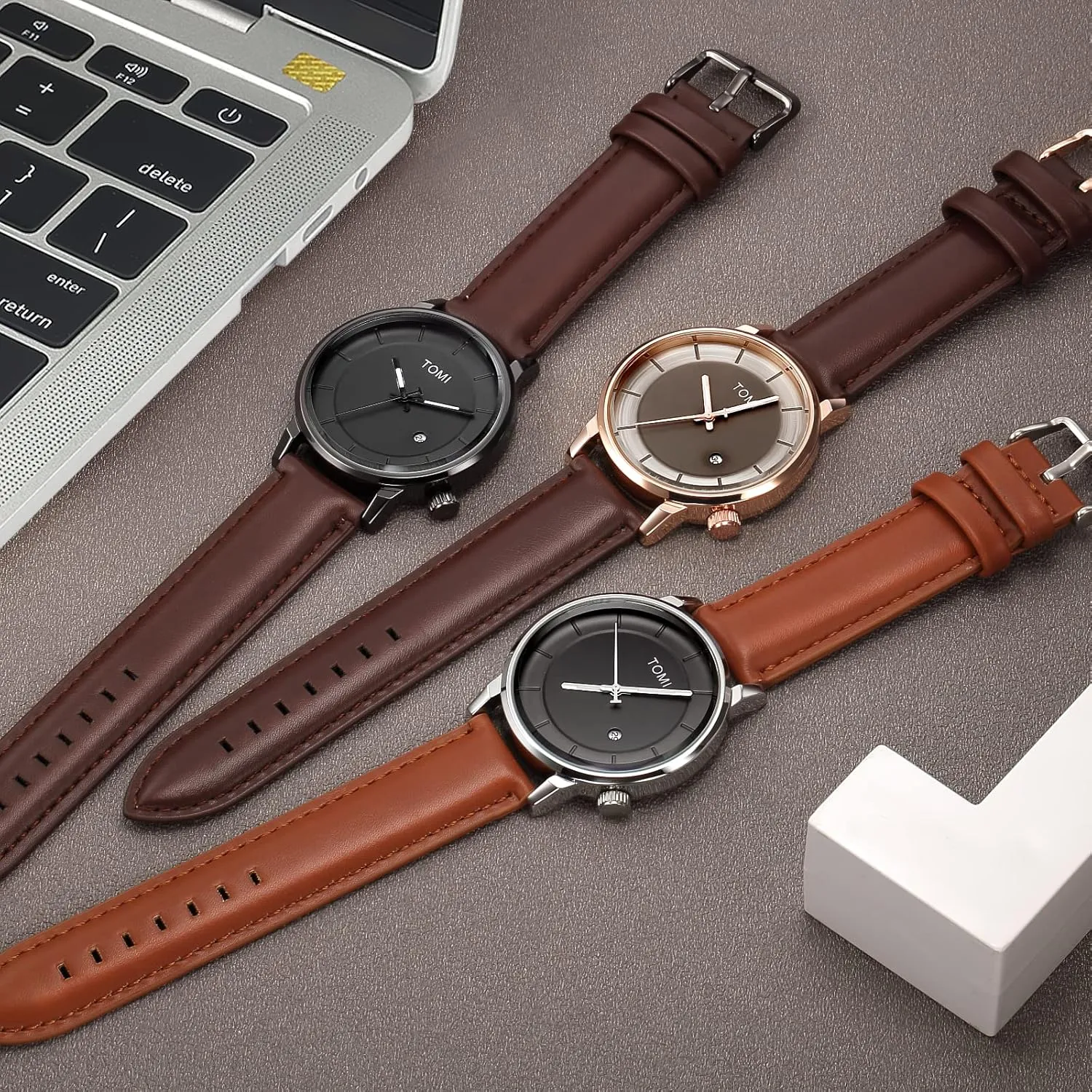 TOMI Fashion Business Mens Quartz Wrist Watches Reloj para Hombre Gifts for Men Students Women Him Boyfriend