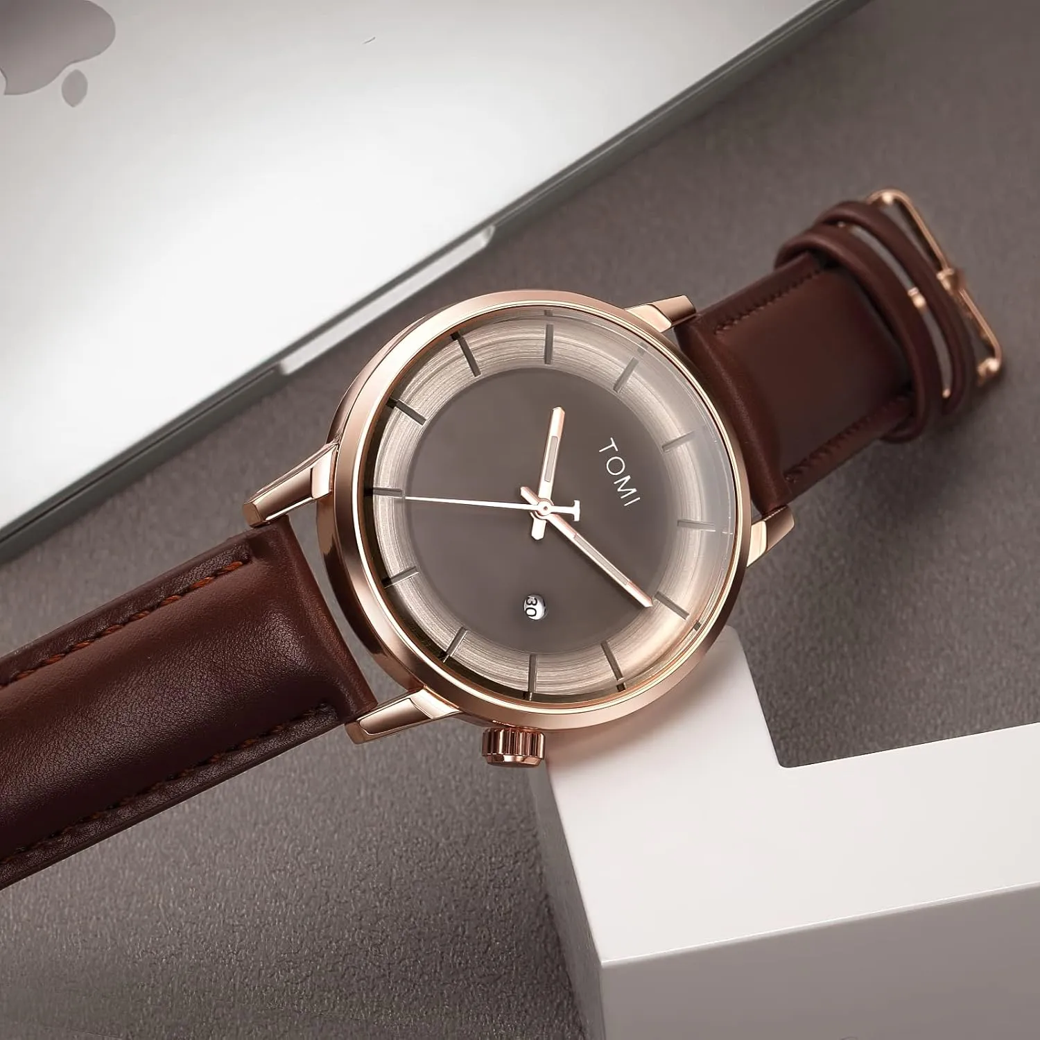TOMI Fashion Business Mens Quartz Wrist Watches Reloj para Hombre Gifts for Men Students Women Him Boyfriend