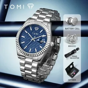 Tomi Men's Luxury Watch Gift Set T-304