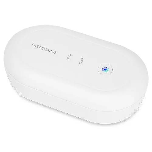 UV Light Sanitizer Box Portable 10w Phone Wireless Charging Disinfection Lamp