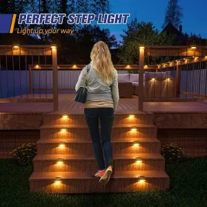 Waterproof Outdoor Solar Deck Lights | Pack of 5