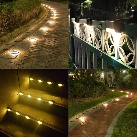 Waterproof Outdoor Solar Deck Lights | Pack of 5