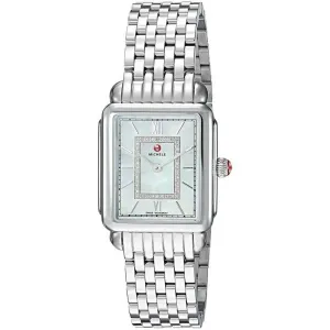 Women'S Deco II Mid Silver Diamond 26Mm Watch MWW06I000026