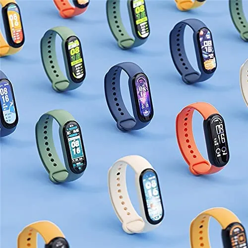 Xiaomi Mi Smart Band 6, Sports Fitness Tracker, Sleep Heart Rate Health Monitoring, Last Long Battery, 5 ATM Waterproof